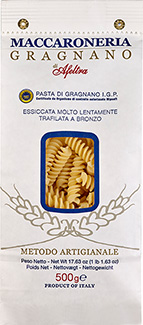MACCARONERIA Tortiglioni Pasta di Gragnano IGP