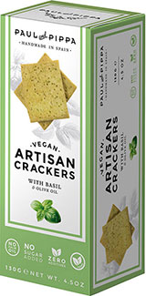 Traditional Crackers with Basil & Quinoa