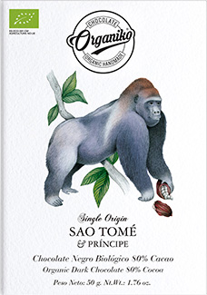 Single Origin 80% Cacao Sao Tomé & Príncipe - Bio