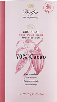 Dolfin Edelbitterschokolade 70%
