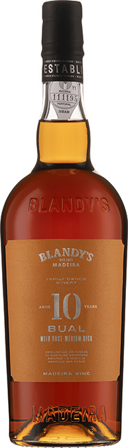 BLANDY'S 10 Years Old BUAL - Medium-rich