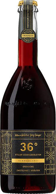 36 Grad - Grenache | Zwetschge | Kräuter alkoholfr
