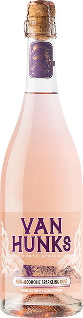 Van Hunks Non-Alcoholic Rosé Sparkling Wine