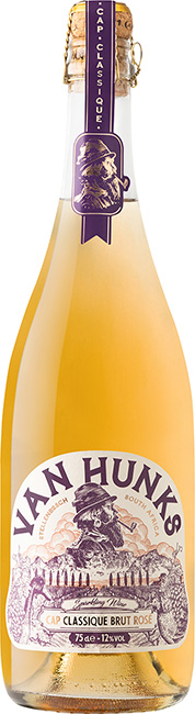 Van Hunks Brut Rosé Cap Classique