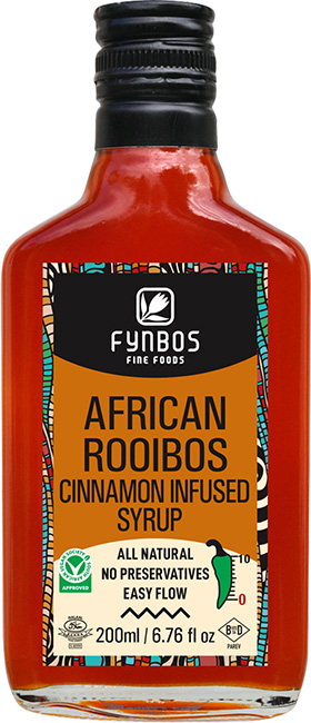 African Rooibos-Cinnamon infused Syrup