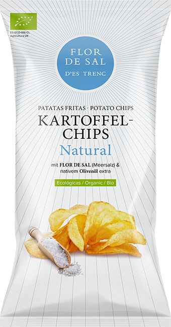 Chips mit Flor de Sal d'Es Trenc Natural - Bio